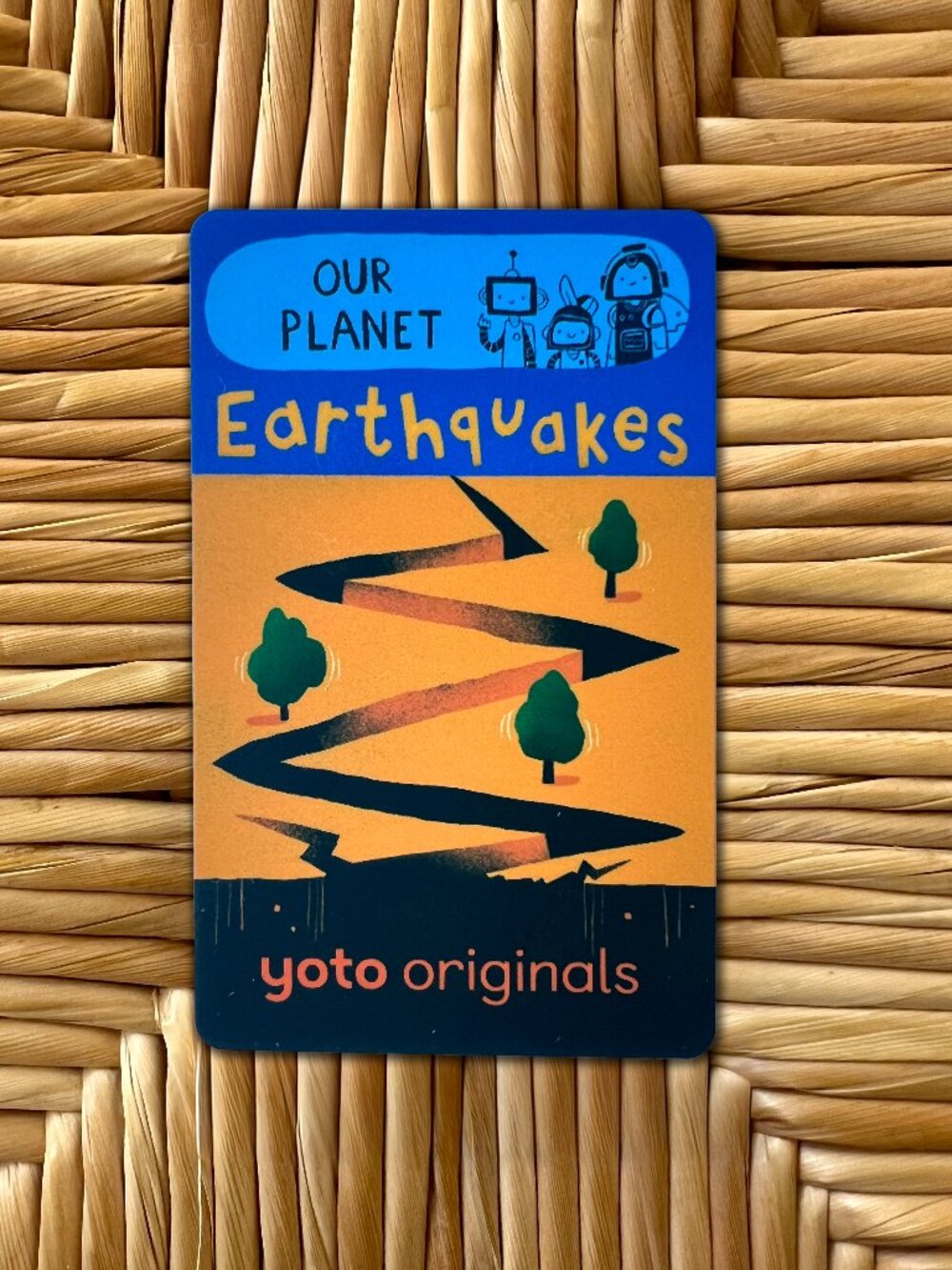 Earthquakes Brain Bots Our Planet Yoto Card